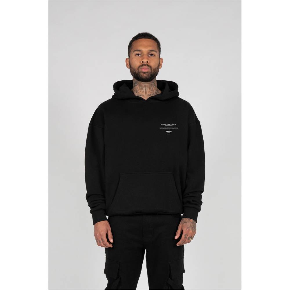 MJ GONZALES - HIGHER THAN HEAVEN V.2 Ultra Heavy Hoodie/trui - Zwart
